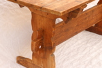 Bockbord, allmoge, 1800-tal