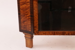 Vitrinskåp för hörn, art deco, 1930-tal