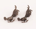 Skulpturer ett par, silver, 1900-tal