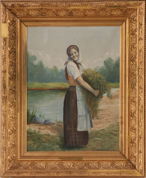 Okänd konstnär, daterad år 1900
