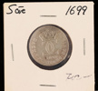 Mynt, 5 ör, Karl XII, 1699
