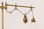Bordslampa med hiss, 1900-talets början