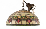 Taklampa, Tiffany-stil, 1900-talets slut