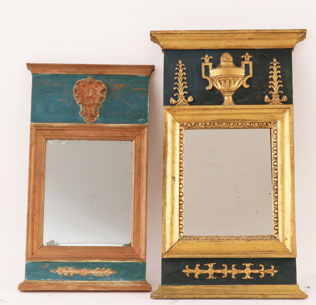 Speglar 2st, empire, 1800-tal