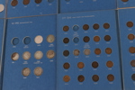 Samlingsalbum med svenska mynt 10st