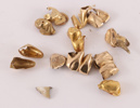 Parti tandguld, mestadels 18k