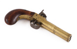 Dubbelpipig slaglåspistol, 1800-tal
