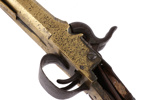 Dubbelpipig slaglåspistol, 1800-tal