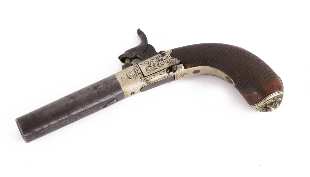 Slaglåspistol, J&J Aldridge, Mansfield, England, 1800-tal