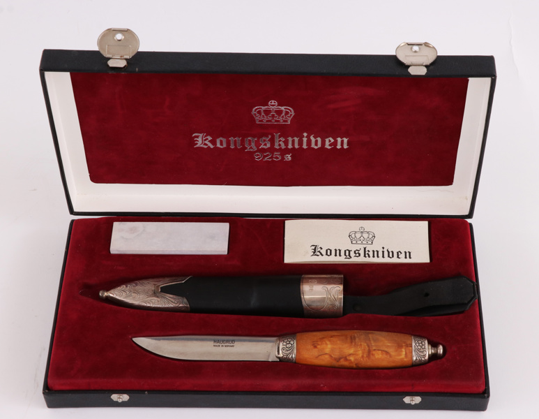 Kniv med slida, "Kongskniven", Haugrud, Norge