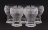Ölglas 5st, "Kekkerit", Tapio Wirkkala för Iittala