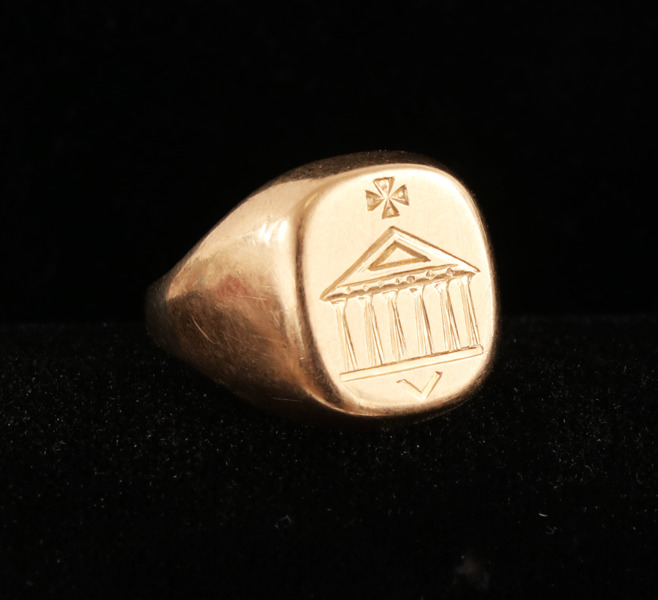 Klackring i 18k