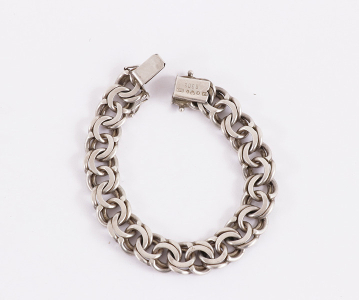 Armband i silver, Victor Jansson, 1978