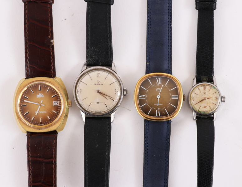 Armbandsur 4 delar
