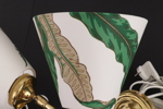Vägglampor ett par, med skärmar "Stensöta", Svenskt Tenn