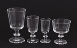 Glasservisdelar, "Karlberg", Elis Berg för Kosta