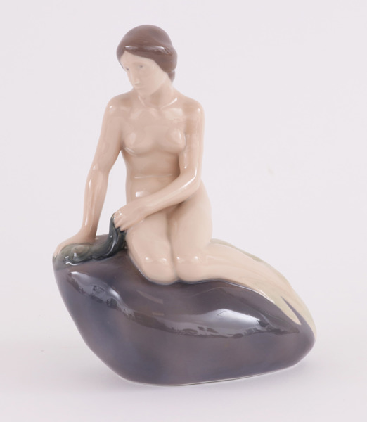 Figurin, "Den lille havsfru", Royal Copenhagen, Danmark