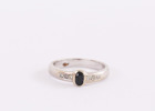 Ring i 14k vitguld
