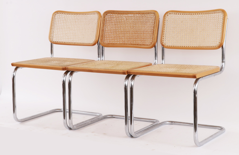 Stolar 3st, Bauhaus-modell, 1900-talets andra hälft