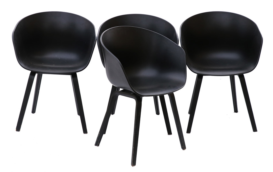 Stolar 4st, "About a chair", Hee Wellings för Hay Design, 2000-tal