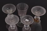 Vinglas 5st, 17/1800-tal