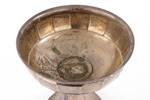 Skål på fot, silver, 1900-talets första hälft