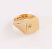 Klackring i 18k