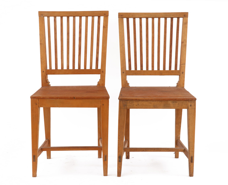 Stolar ett par, gustaviansk stil, 1800-tal