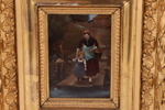Delvis bemålat tryck, 1800-talets slut