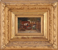 Delvis bemålat tryck, 1800-talets slut