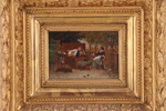 Delvis bemålat tryck, 1800-talets slut