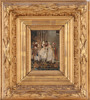Delvis bemålat tryck, 1800-talets slut