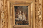 Delvis bemålat tryck, 1800-talets slut