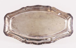 Serveringsbricka i silver, Polen, 1900-talets första del