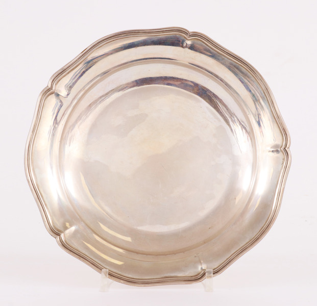 Assiett i silver, Karl Andersson, Stockholm