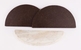 Bordsskivor 3st, 1800-tal
