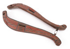 Lokor ett par, allmoge, 1800-tal