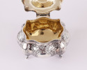 Sockerskrin i silver, rokokostil, 1900-tal