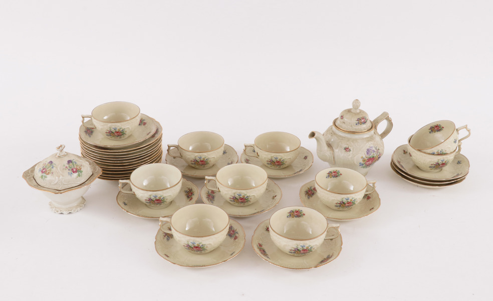Teservis, "Sanssouci", Rosenthal, Tyskland