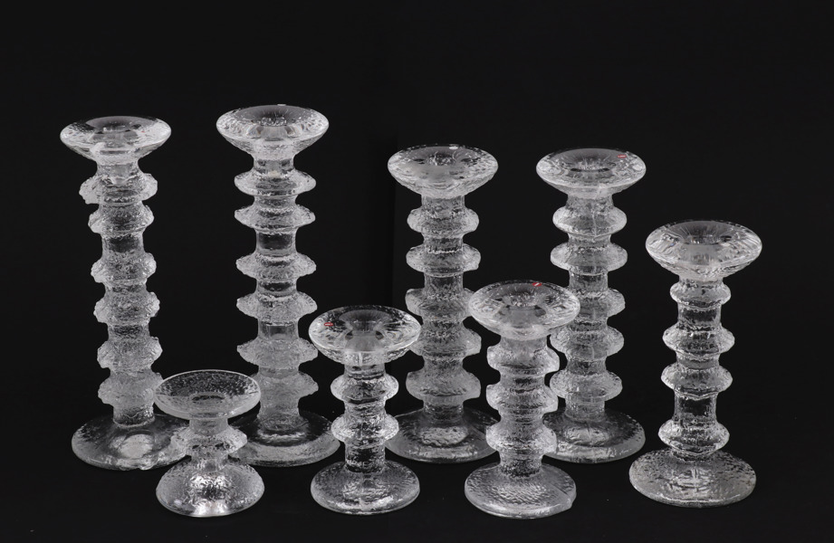 Ljusstakar 8st, "Festivo", Timo Sarpaneva för Iittala