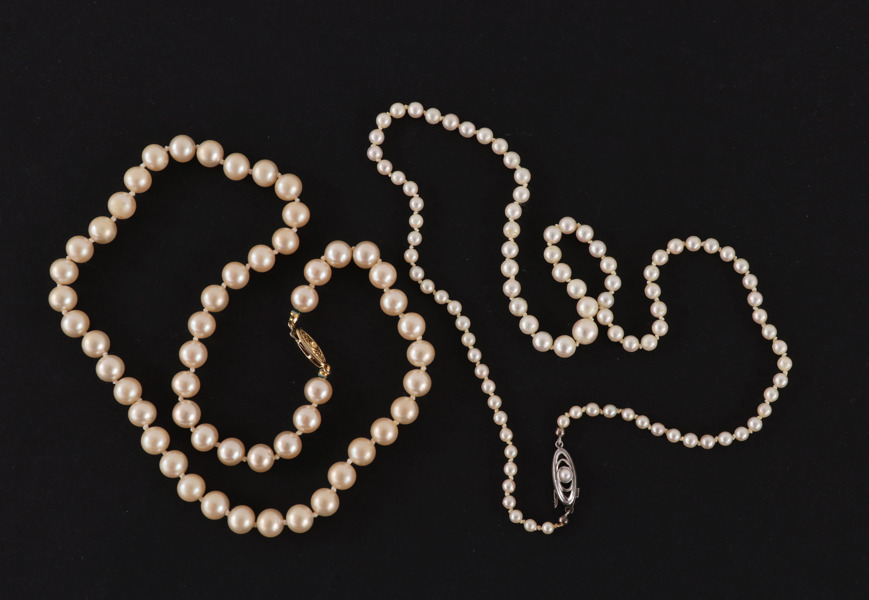 Pärlhalsband 2st