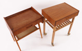 Nattduksbord 2st, 1950/60-tal