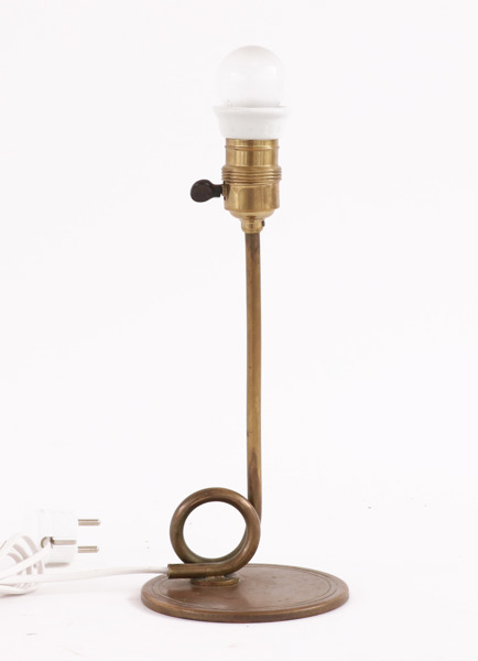 Bordslampa, 1900-talets första hälft