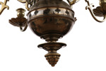 Ljuskrona, barockstil, Gusums Bruk, 1800-tal
