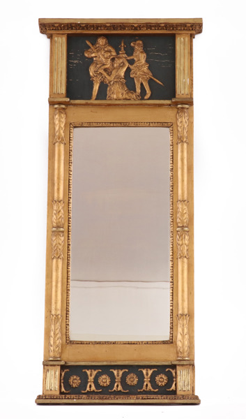 Spegel, sengustavianskt provinsarbete, 1800-talets början
