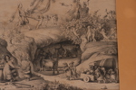 Litografiskt blad, "Fredmans epistel no.83", efter Bellman