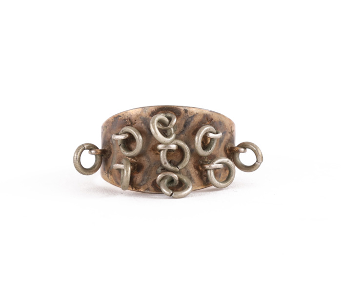 Ring i silver, allmoge, 1897