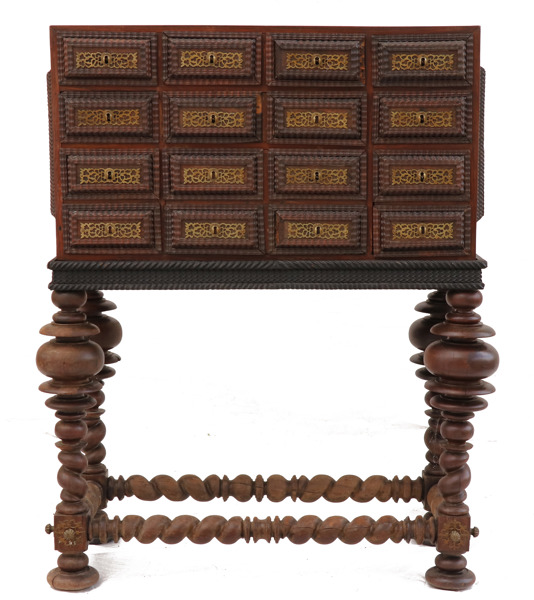 Kabinetskåp, troligen Portugal, 1800-tal