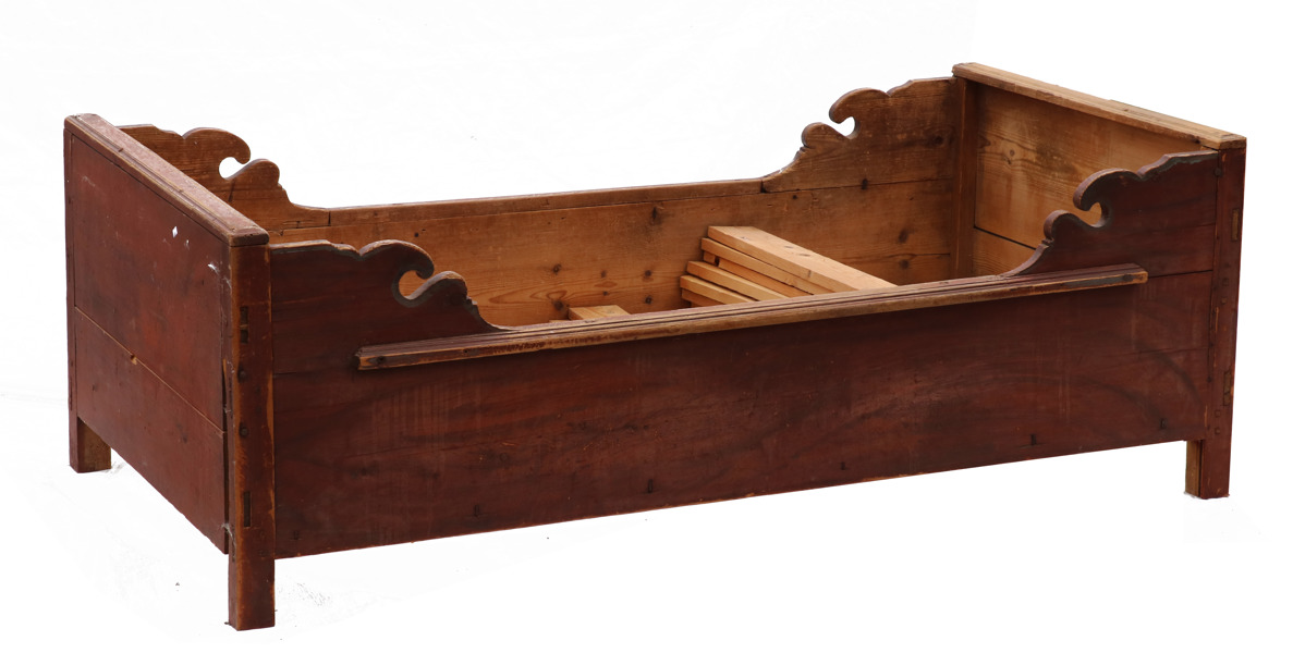 Säng, allmoge, 1800-tal