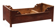 Säng, allmoge, 1800-tal